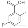 Ácido benzoico, 5-fluoro-2-metil- CAS 33184-16-6